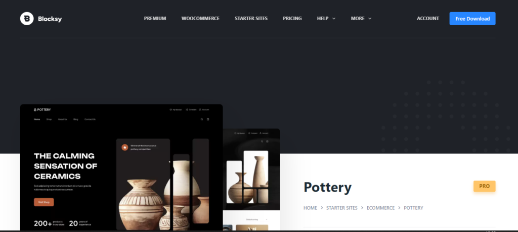 Plantilla Blocksy para wordpress