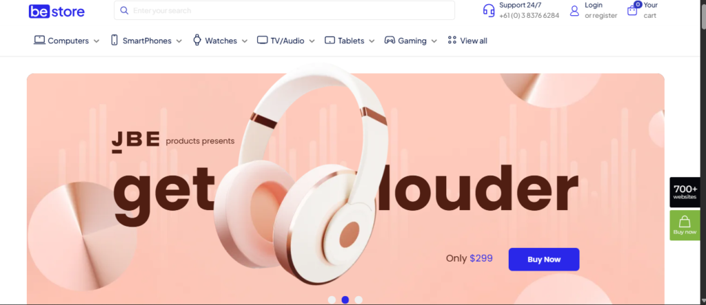 be theme plantilla de wordpress