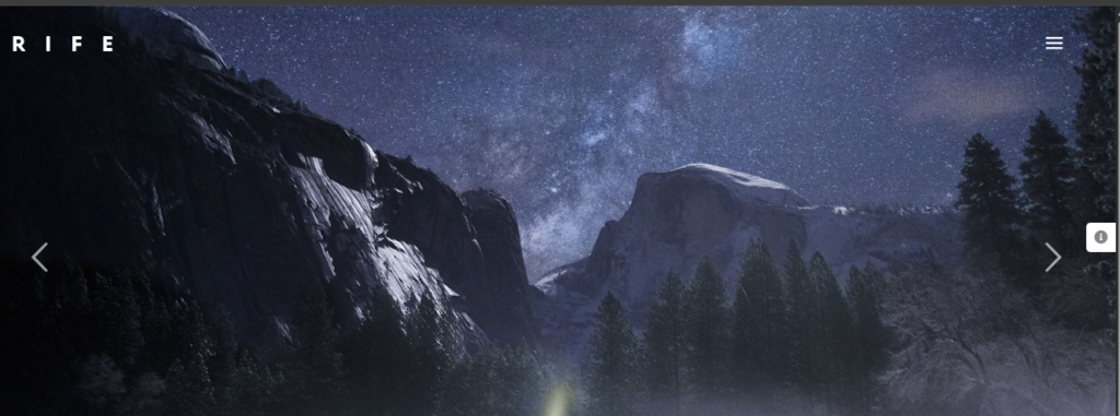 rife plantilla wordpress