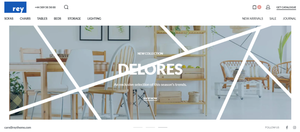 plantilla rey para wordpress